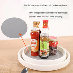 Rotating Multi-Functional Spice Rack Organizer (Two-Tier)