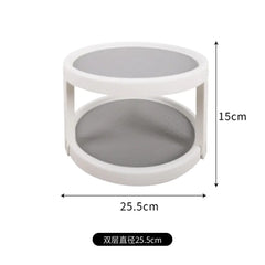 Rotating Multi-Functional Spice Rack Organizer (Two-Tier)