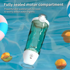 Portable Blender Juicer – Personal-Size Blender for Shakes and Smoothies with 6 Blades